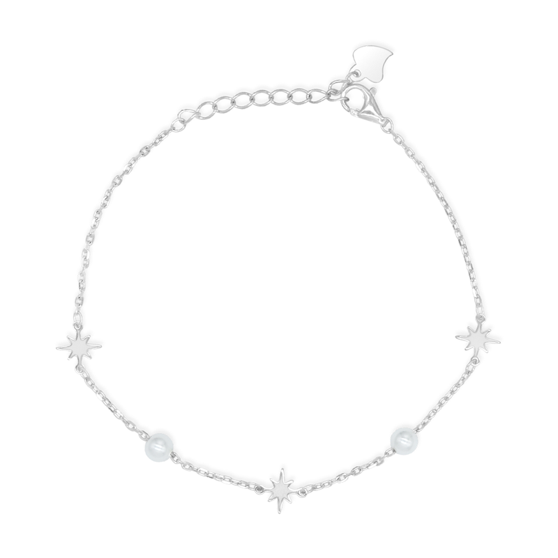 EASTERN STARS SILVER BRACELET