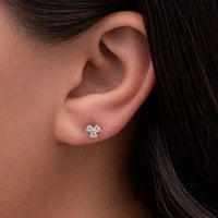 TRIPLE BOND FLOWER SHAPED SILVER SET