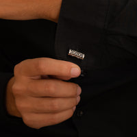 INTRICATE MEN SILVER CUFFLINKS