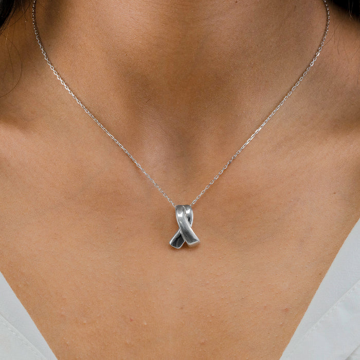 SURVIVORS' SILVER NECKLACE