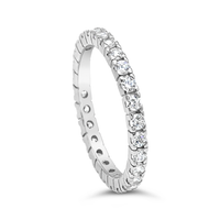 ELEGANT FULL ROUND SILVER RING